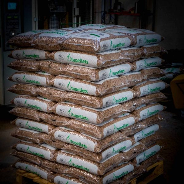 Tupellets Palet de 77 sacos de 15 kg